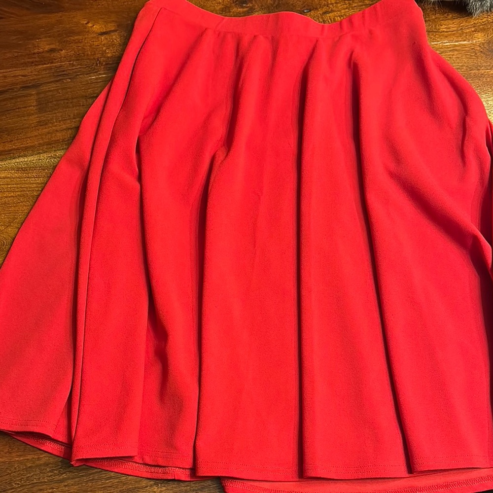 Pinup, rockabilly, swing skirt. Get ready for VLV!! Elegant Red Women's Skirt
